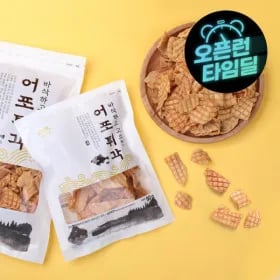 동일식품 어포튀각 오리지널/청양고추/먹태맛 1봉 맛선택 타임딜 (18,900원/무료)2