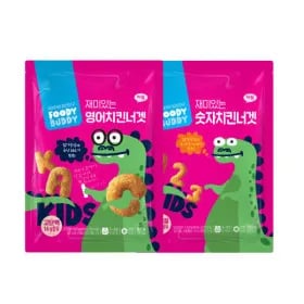 푸디버디 영어숫자 너겟 500g X3개 (15,750원/무료)