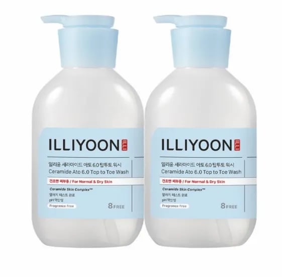 일리윤 세라마이드 아토6.0 탑투토워시 500ML 2개 (유클 14,460원/무료) 최대 1.2만대