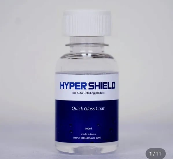 하이퍼쉴드 QGC 자동차 유리 발수코팅제 100ml