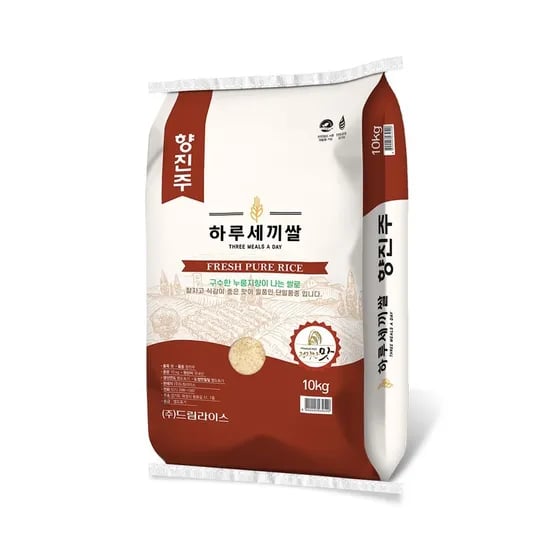 25년 햅쌀 드림 향진주 쌀 10kg 단일품종 당일도정 (28,20원/무료)9