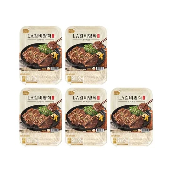 김나운더키친 LA갈비명작 400g x 5개 (27,040원/무료)