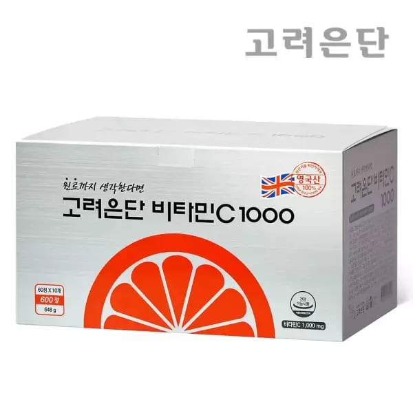 고려은단 비타민C 000 600정 (42,900원/무료)1