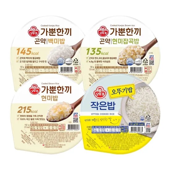 오뚜기 작은밥 130g 15개+15개 (0,170원/무료)2