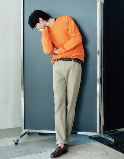 지오다노 테이퍼드 치노팬츠