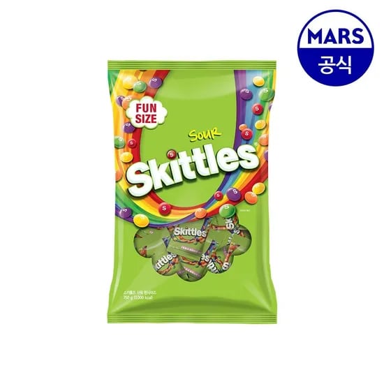 스키틀즈 사워 750g(카드 10,900원/무배)