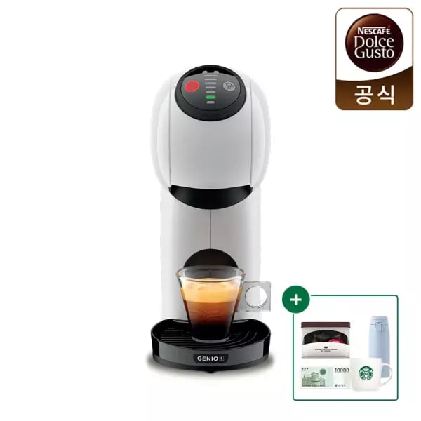 돌체구스토 커피머신 지니오S 베이직 화이트 (6,880원 / 무료)3