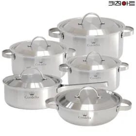 키친아트 스텐레스 IH 냄비세트 5종(169,890원/무배)