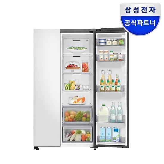 삼성 비스포크 RS84DB5002CW 양문형 냉장고 852리터(카드 899,310원/무료)