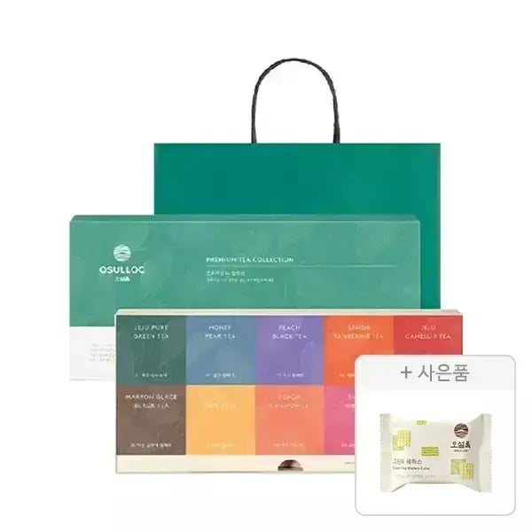 오설록 프리미엄 티 컬렉션 세트 10종(40입) (2,400원/무료)2