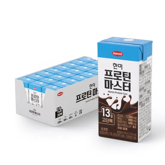 한미 프로틴 마스터90ml,24팩 (13,200원/무료)1