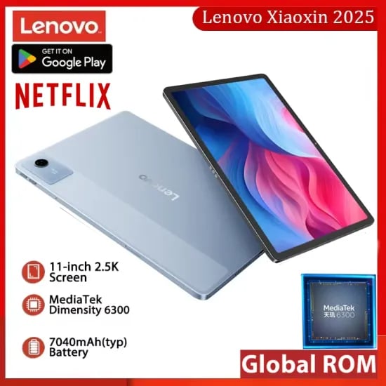 레노버 샤오신 패드 11 2025 탭 128GB 256GB 글로벌롬 디멘시티 6300