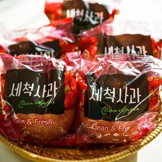 세척 부사사과 2kg 한입과
