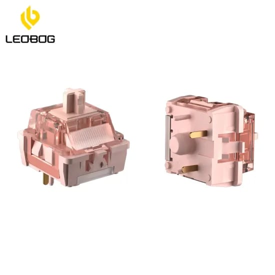 LEOBOG 저소음 스위치 솜사탕축 100개 패키지
