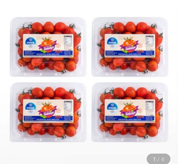 스테비아 대추방울토마토 2kg (500g x4팩) (12,580원/무료)