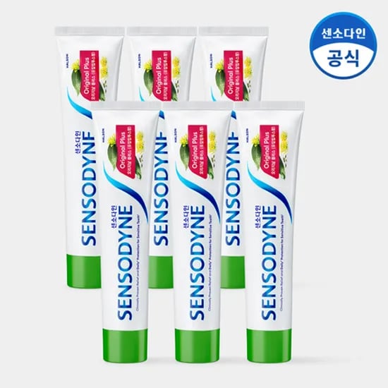 센소다인 오리지날플러스 민감성치약 00g 6개 (19,900원/무료)1