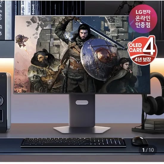 LG 울트라기어 32GX870A OLED UHD 4K 240Hz FHD 480Hz 듀얼모드 게이밍 모니터 (최대 1,507,410원/무료)
