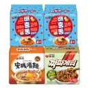 배홍동 8개 안성탕면 5개 짜파게티 5개
