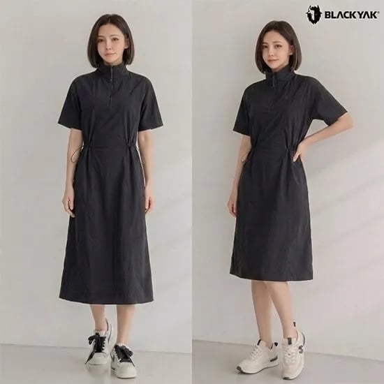 블랙야크 데일리 경량 우븐 원피스 M 루베나원피스