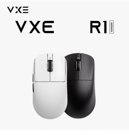 +1 VXE R1 SE+ 무선 게이밍 마우스 48g PAW3395SE 초경량(37760/무료배송)1