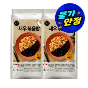 신세계푸드 올반 새우볶음밥 880g x 2팩 총8개 (기한26.06.23) (0,900원/무료)1