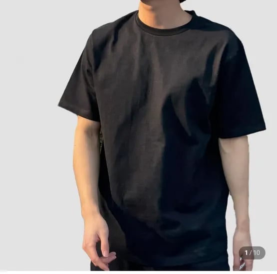 도톰한 무지 반팔티 2장