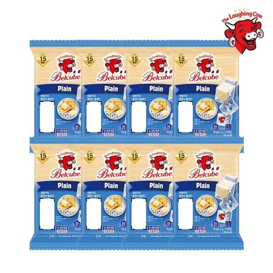 래핑카우 벨큐브 치즈 15큐브 78g 8팩 (28,590원/무료)