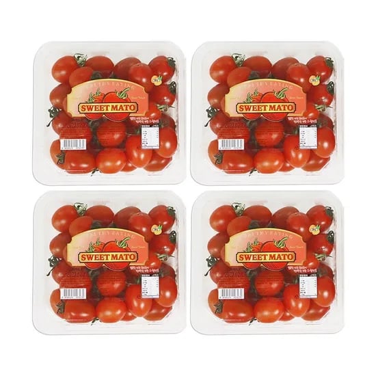 스테비아 레드 방울토마토 500g 4팩 (12,950원/무료)