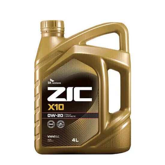 SK엔무브 지크 X10 0W-20 4L (ZIC X10) (27,280원/무료)
