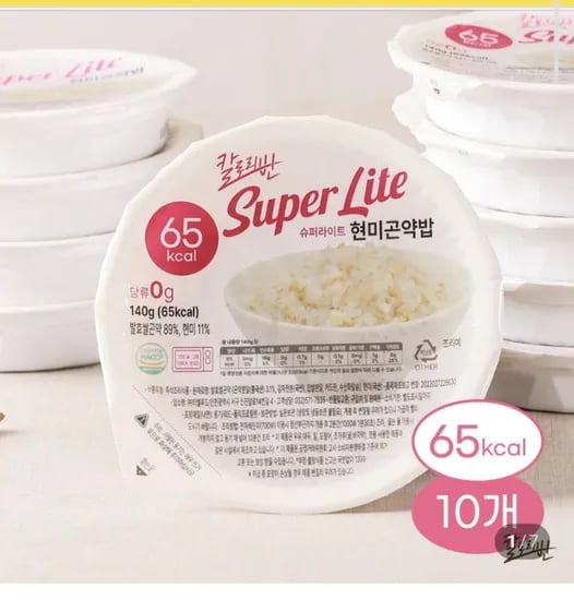 현미 곤약밥 즉석밥 140g (12,500원/무료)