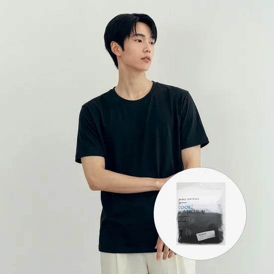 에어홀 반팔 티셔츠 3팩 4colors
