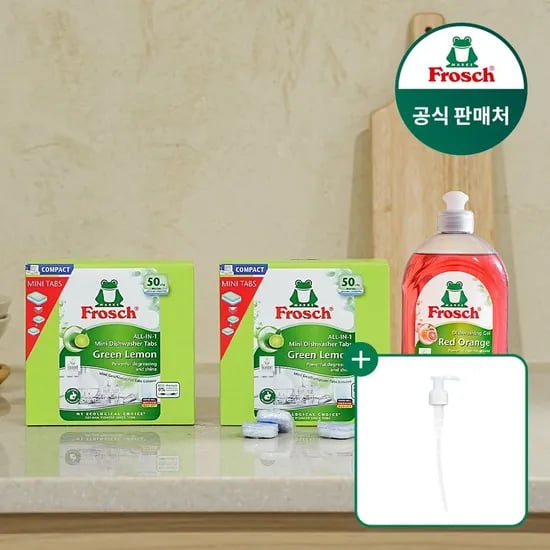 프로쉬 식기세척기세제 미니 50개입 2개 주방세제 외 다양