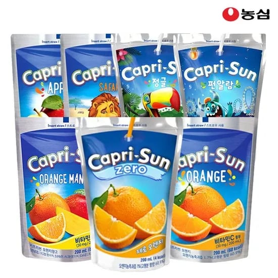 카프리썬 신제품 오렌지 제로 외 다양 200ml 40개