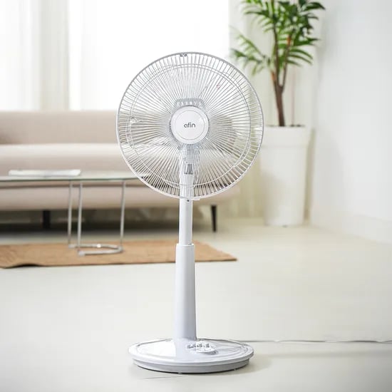 에이핀 프리미엄 스탠드 선풍기 화이트