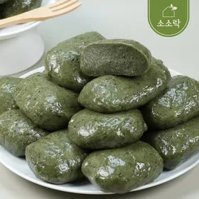 저당 쑥개떡 2kg (50g 40개입) 국내산