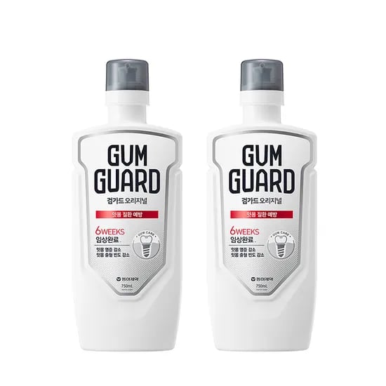 가그린 검가드 오리지널 구강청결제 750ml x 2개