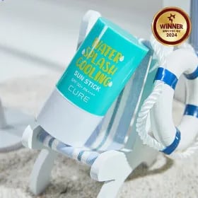 김정문알로에 쿨링 선스틱 23g 2개 스킨로션 20ml 화장솜 80매