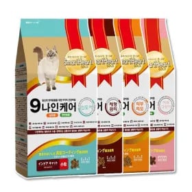나인케어 캣 6kg 인도어 고양이 사료