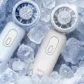 급속냉각 100단 쿨링 휴대용 선풍기 2PACK + 스트랩 총 2개