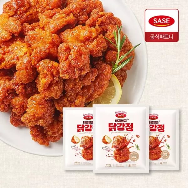 사세 매콤달콤 닭강정 440g 외 다양 3봉