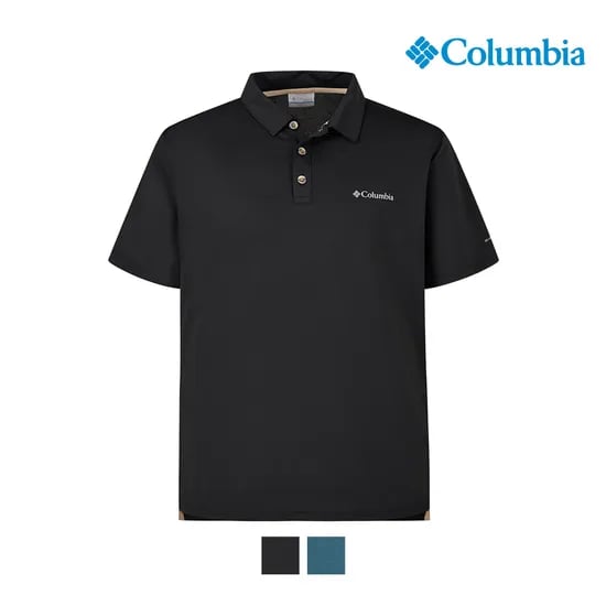 Columbia 남성 에어메쉬 폴로 기능성 반팔 카라 티셔츠 30,150원 무료