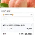 하우스 털복숭아 로얄과 500g (19,800원/무배)