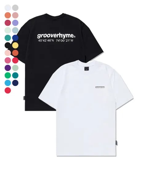 그루브라임 반팔티 NYC LOCATION T-SHIRT 9,900원/무배