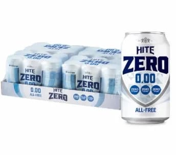 하이트제로 0.00 무알콜 350ml 24캔