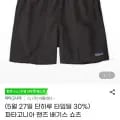 파타고니아 배기스 5인치 쇼츠