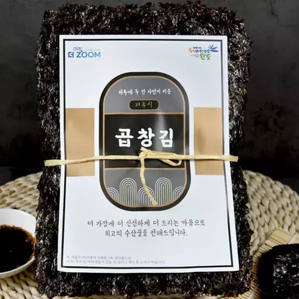 더줌 완도 명품 자주식 곱창김 100매