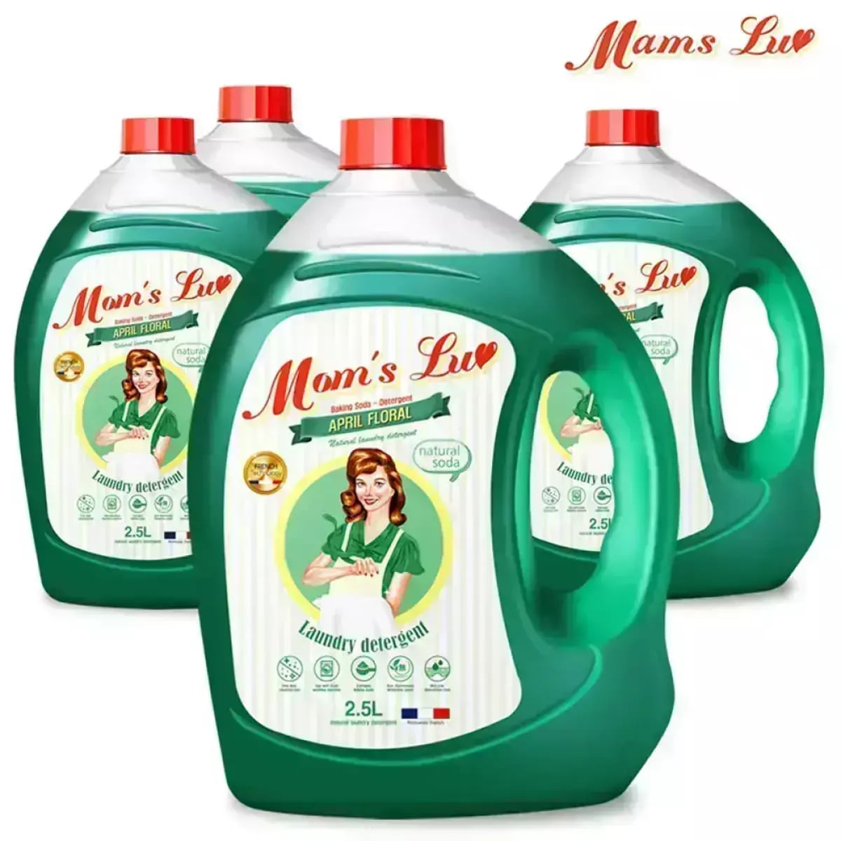 역대가 DEAL. 맘스럽 딥클린 라벤더 액체세제 2.5L 총5통(T멤버십, 특정 결제 수단 적용가 7,220원/무료배송)