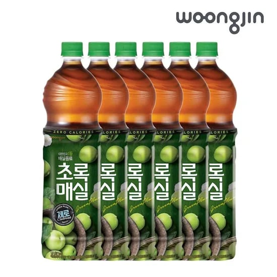 초록매실 제로 1.5L x 6페트 (9,070원/무료)