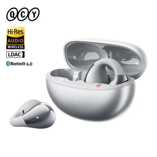 QCY Crossky C30S 이어 클립형 무선 이어폰 LDAC