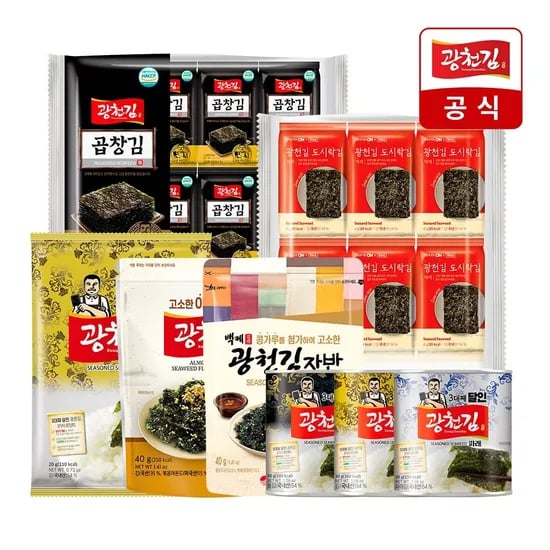 광천김 재래도시락김 4g 72봉 실속세트 (토스삼카 17,360원/무료)